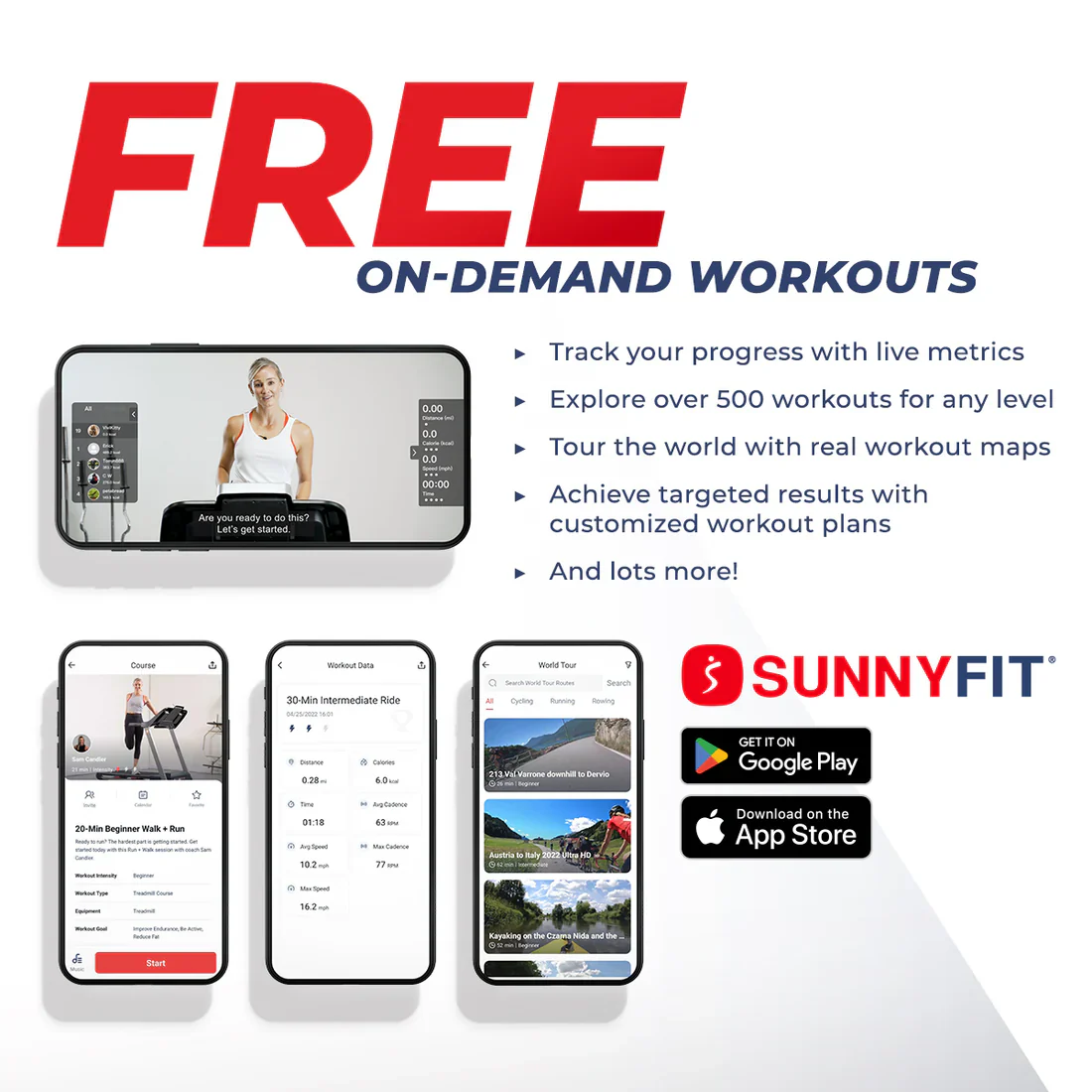 Slim Interactive Smart Foldable Treadmill - Image 4