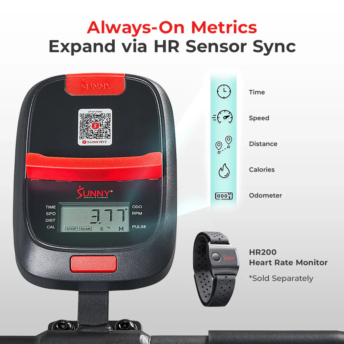 Active 100 Smart Magnetic Cycling Exercise Bike - Image 9